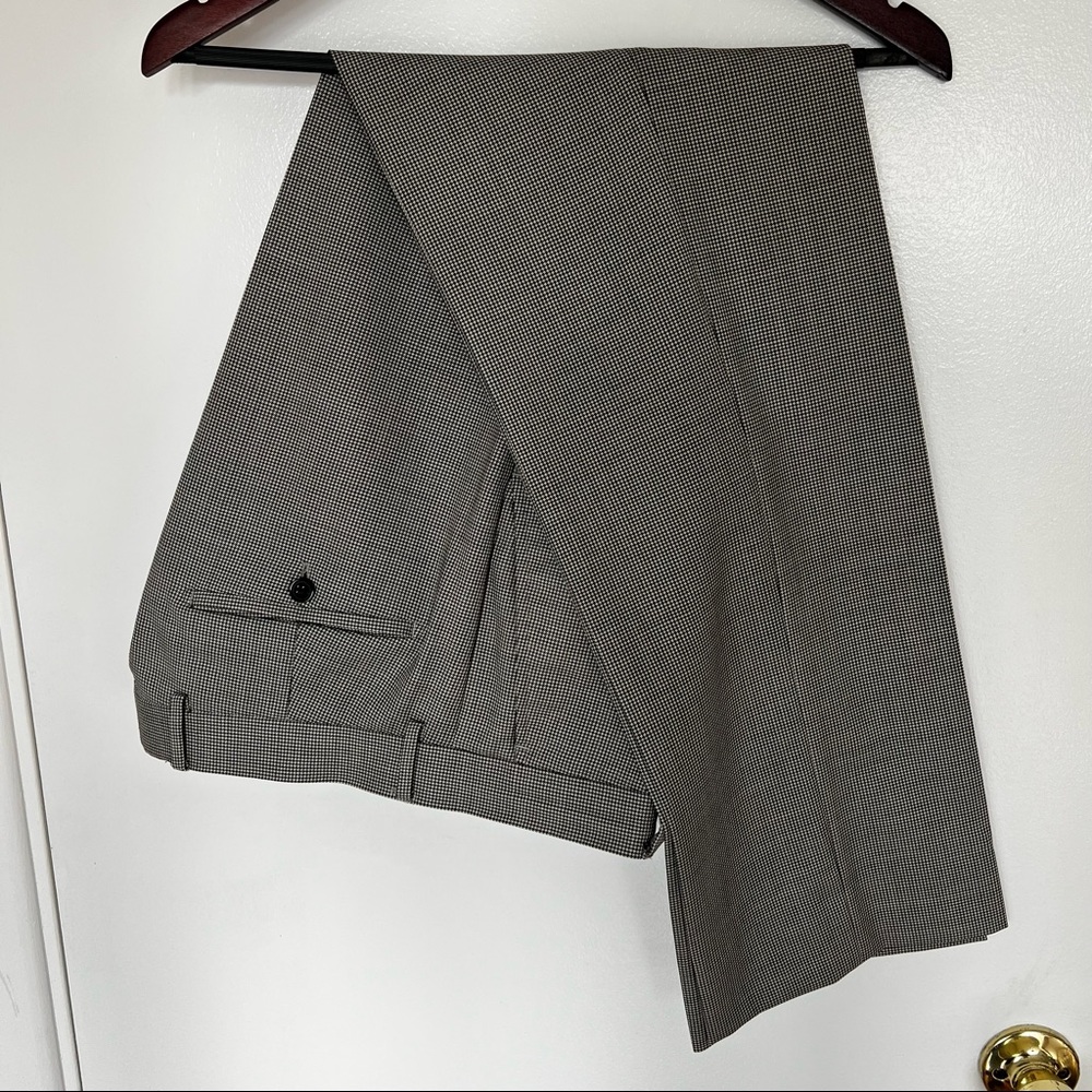 Pronto Uomo Platinum Super 100’s Houndstooth slacks